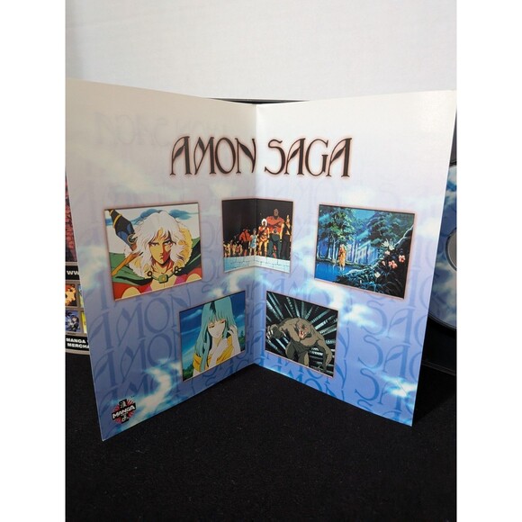 Amon Saga (DVD, 2001) Manga Anime W/ Insert , Psychedelic Sorcery Video Movie - Picture 8 of 9